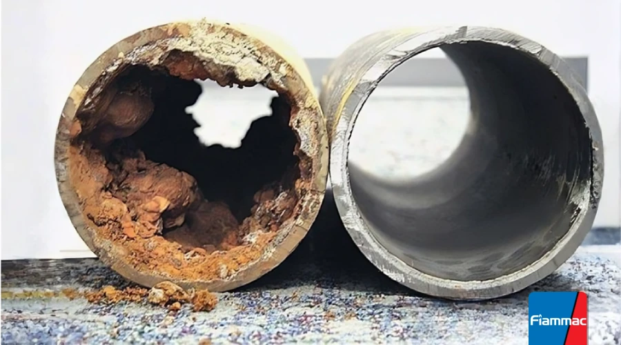 کنترل دمای اکونومایزر در بویلرهای بخار، گامی اساسی برای بهرهوری 3 خوردگی لوله بویلر بهدلیل تشکیل کندانس اسیدی | فیاماک